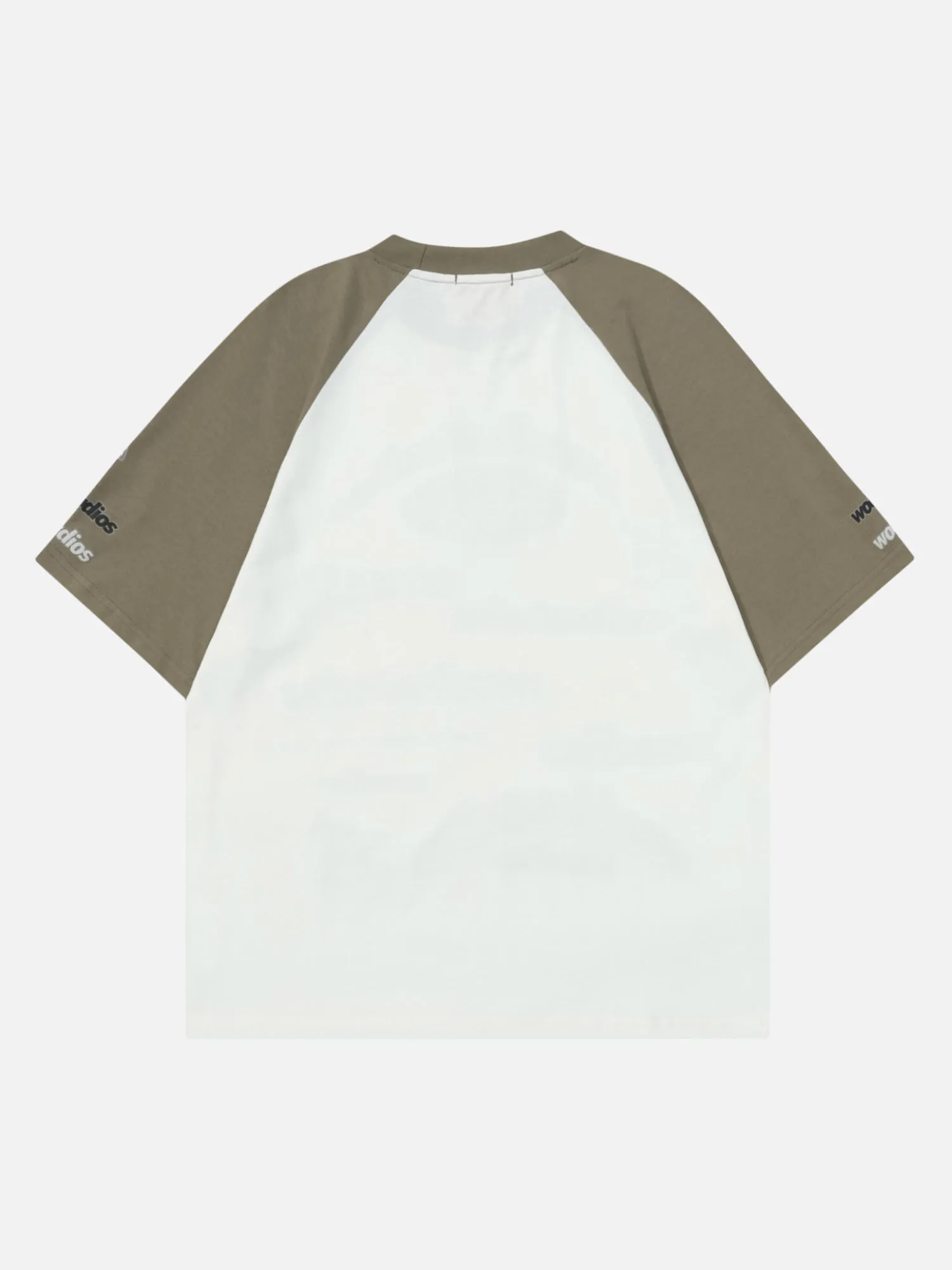 1984 American High Street Retro Contrasting Color Design T-shirt