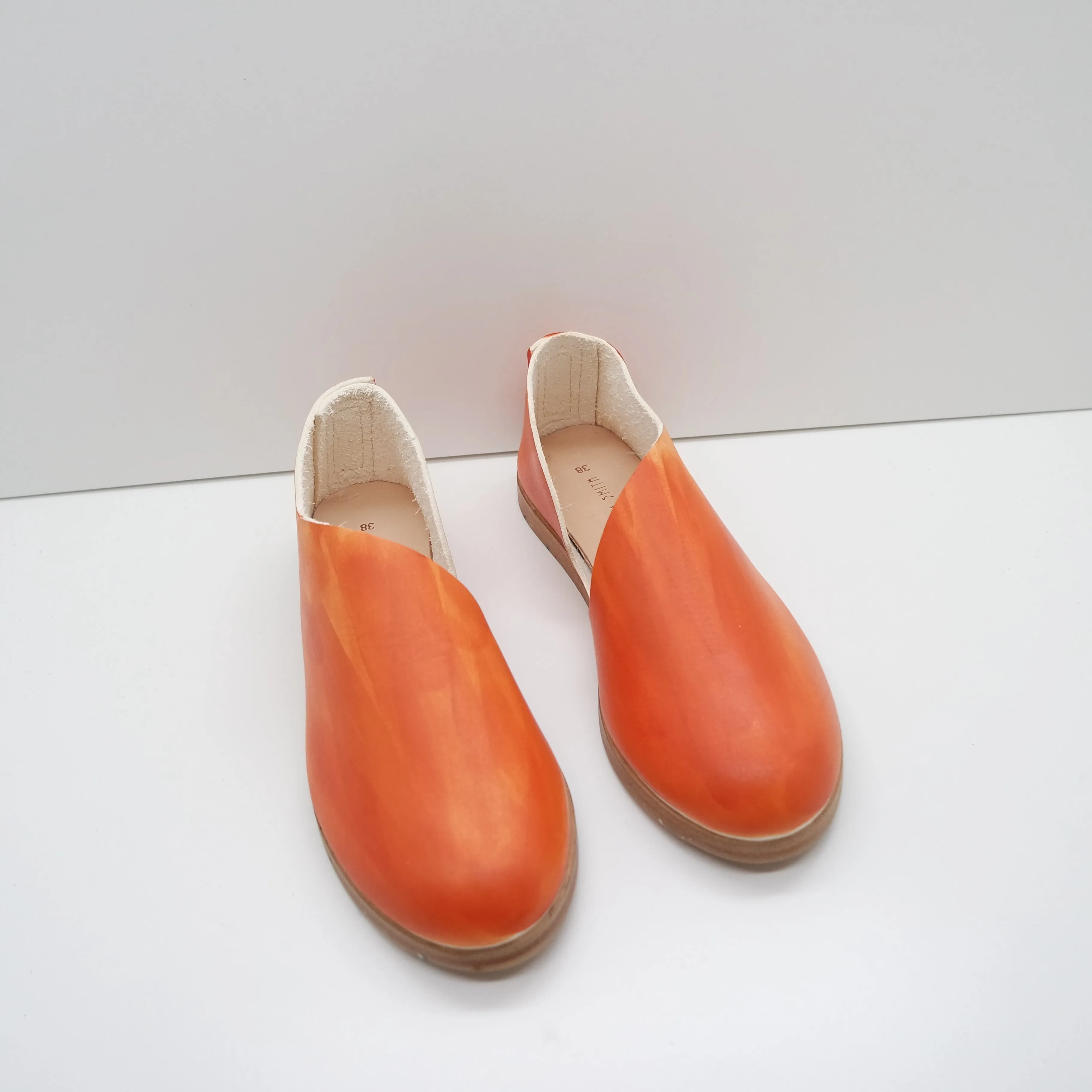 BBF24 SALE. SIZE 38. THE KEIKO. MADRAS ORANGE