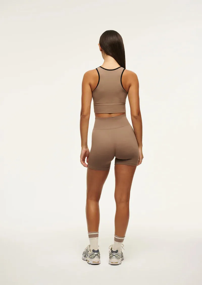 PE NATION - Restore Seamless 5” Bike Short - Fossil