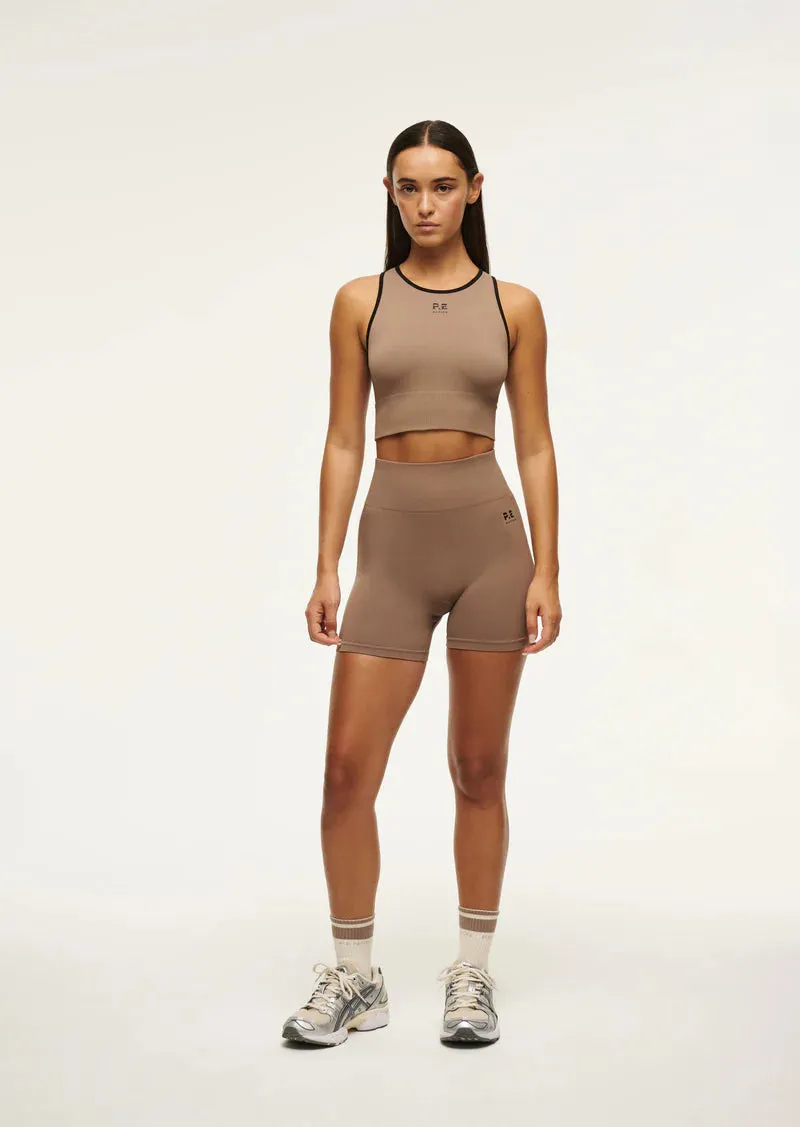 PE NATION - Restore Seamless 5” Bike Short - Fossil