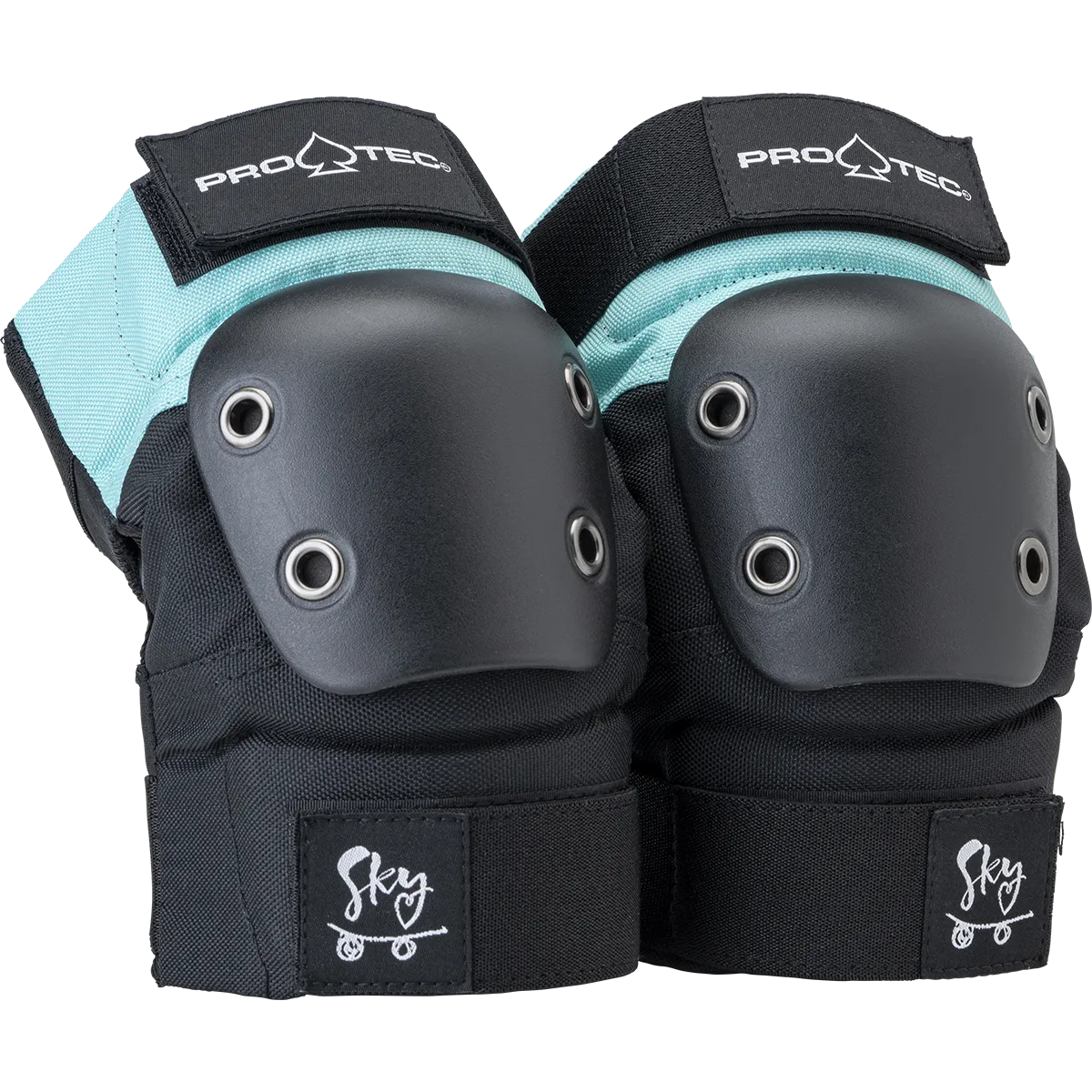 Pro-tec Junior 3-Pack Open Back Pads - Sky Brown