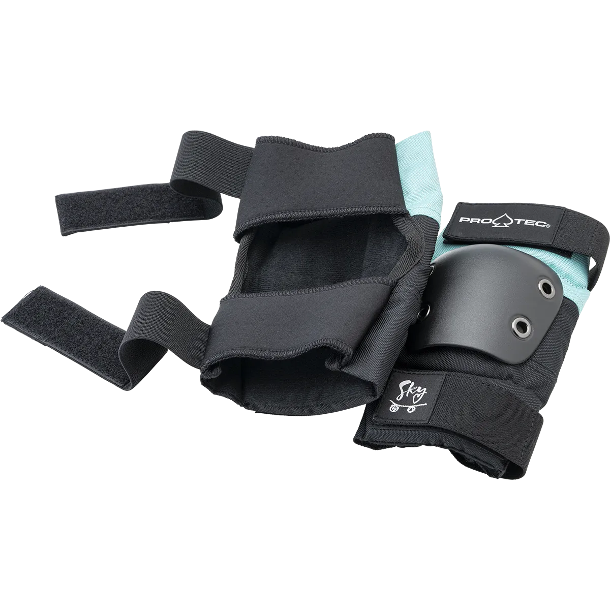 Pro-tec Junior 3-Pack Open Back Pads - Sky Brown