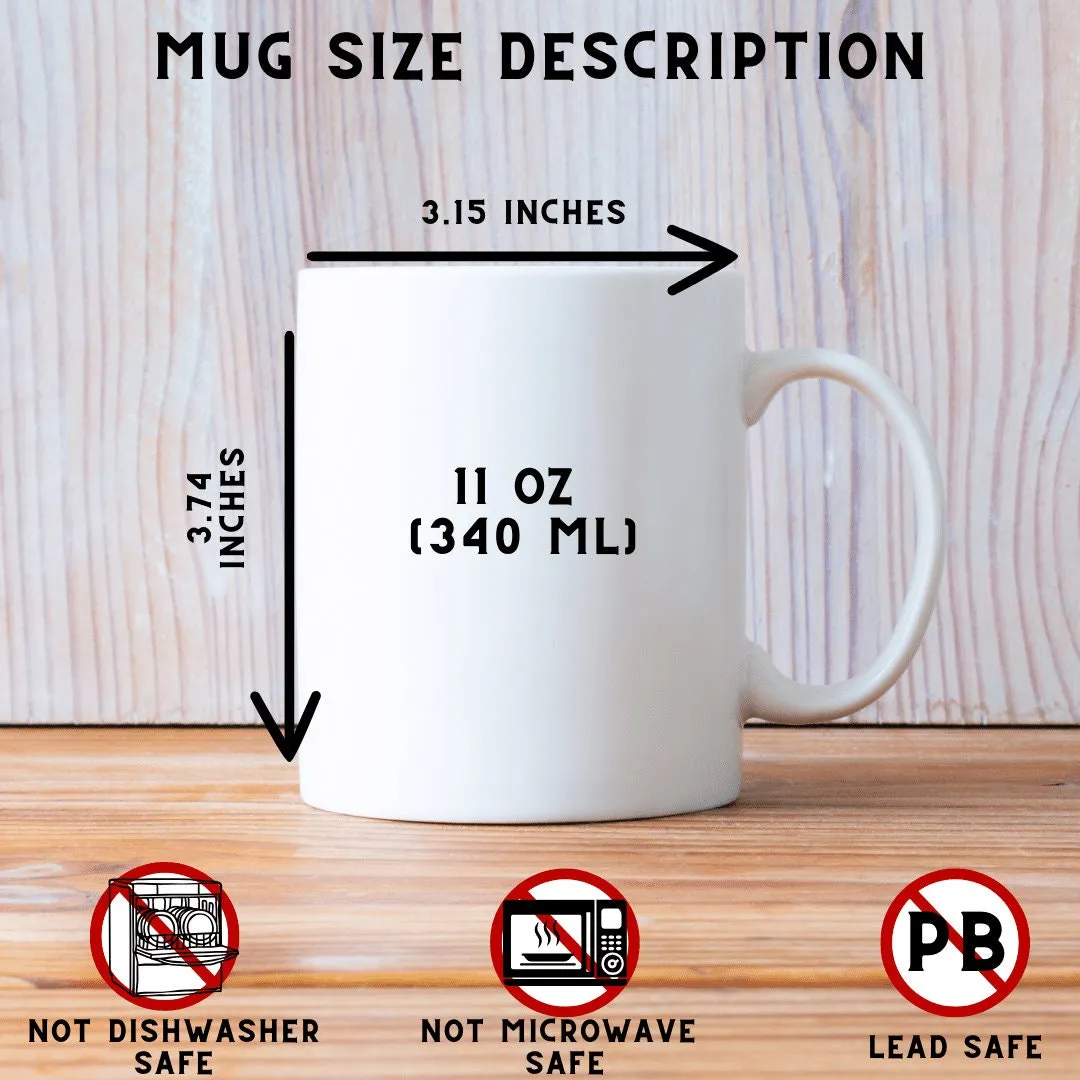 S Design, Gold Trim Personalized Mugs, Custom Coffe-Tea Cup, Birthday Gift, Gift for Her or Him, Anniversary, for any Gift Occasions.