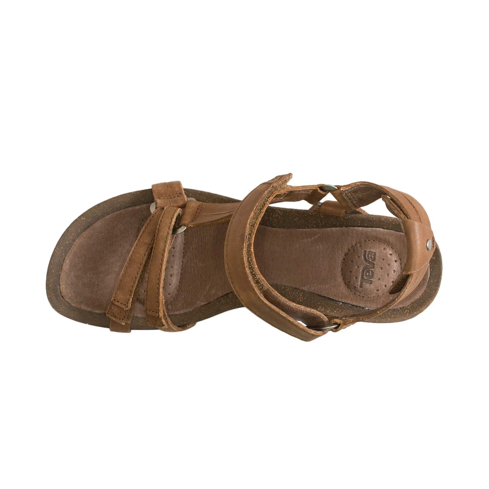 Teva Ysidro Universal Wedge Brown Sandals