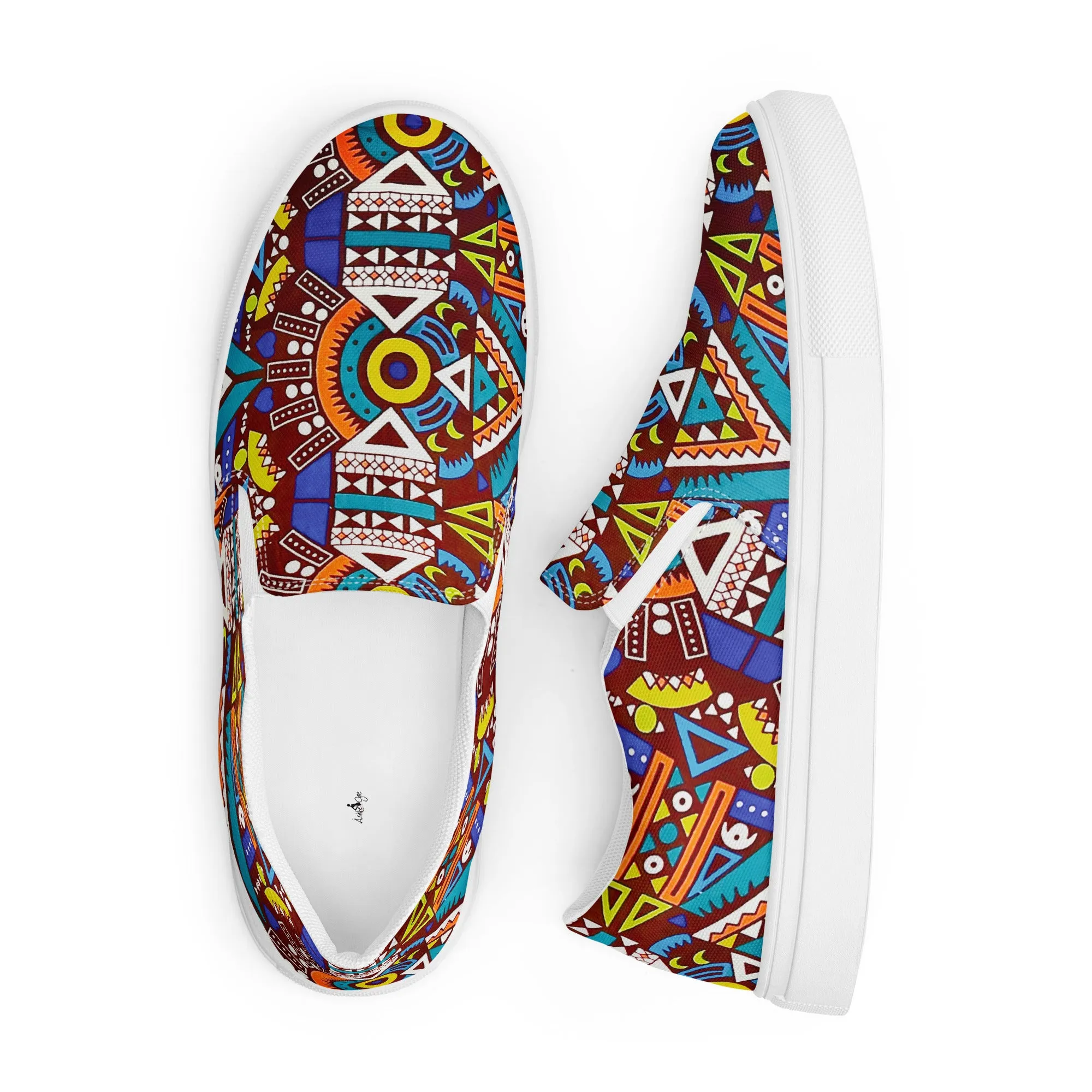 Tozi Aztec Print Women’s Slip-on Canvas Shoes