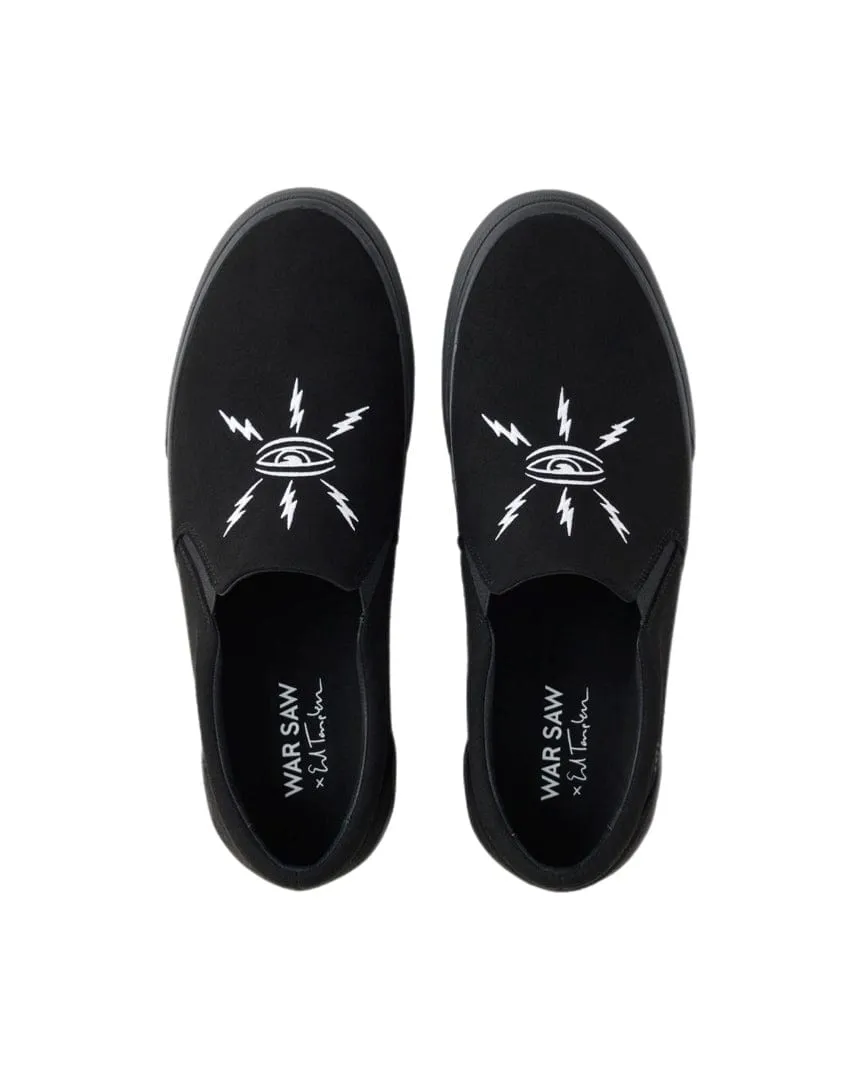 War Saw Stranger - Black / Black Synthetic Ed Templeton
